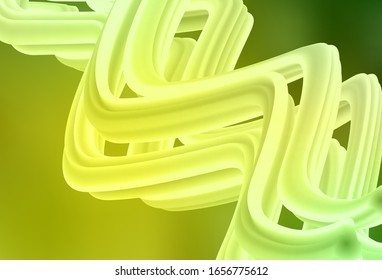 Light Green, Yellow vector modern elegant backdrop. Glitter abstract illustration with gradient design. Completely new design for your business.