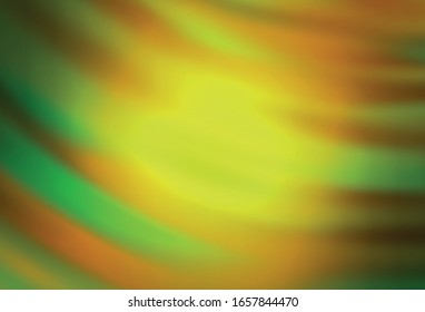 Light Green, Yellow vector modern elegant backdrop. New colored illustration in blur style with gradient. New style design for your brand book.