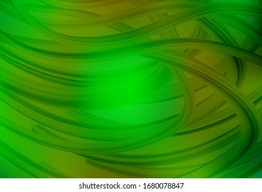 Color verde claro, fondo moderno y elegante vector amarillo. Nueva ilustración de color en estilo borroso con degradado. Fondo para los diseños.