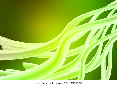 Light Green, Yellow vector modern elegant backdrop. Creative illustration in halftone style with gradient. Blurred design for your web site.