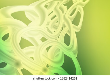 Color verde claro, fondo moderno y elegante vector amarillo. Ilustración colorida en estilo abstracto con degradado. Diseño inteligente para su trabajo.
