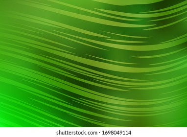 Hellgrüne, gelbe Vektorillustration, moderne, elegante Hintergrund. Neue farbige Illustration im unscharfen Stil mit Farbverlauf. Neuer Stil für Ihr Business Design.