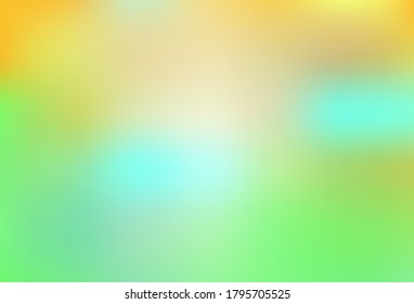 Light Green, Yellow vector modern elegant layout. A completely new colored illustration in blur style. Background for designs.