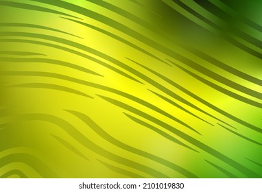 Light Green, Yellow vector modern elegant layout. A completely new colored illustration in blur style. New style for your business design.