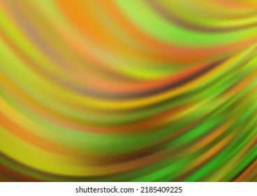 Light Green, Yellow vector modern elegant background. Creative illustration in halftone style with gradient. The background for your creative designs.
