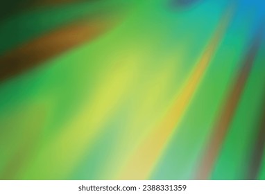 Light Green, Yellow vector modern elegant backdrop. A completely new colored illustration in blur style. New design for your business.