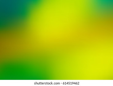 Light Green, Yellow vector modern elegant abstract background with gradient. Brand-new colored template in blurry style. 