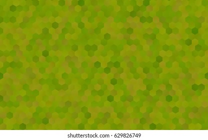 Light Green, Yellow vector modern geometrical abstract background. Texture, brand-new background. Geometric background in Origami style with gradient. 