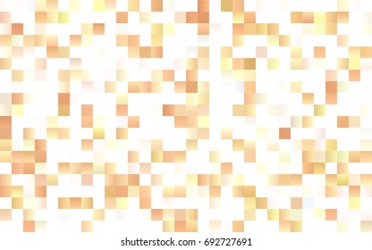 Light Green, Yellow vector modern geometrical background. Abstract template. Geometric pattern in square style with gradient.
