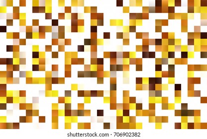 Light Green, Yellow vector modern geometrical background. Abstract template. Geometric pattern in square style with gradient.