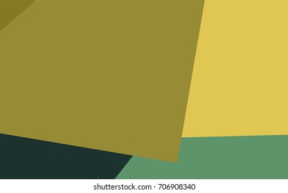 Light Green, Yellow vector modern geometrical background. Abstract template. Geometric pattern in square style with gradient.