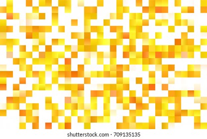 Light Green, Yellow vector modern geometrical background. Abstract template. Geometric pattern in square style with gradient.