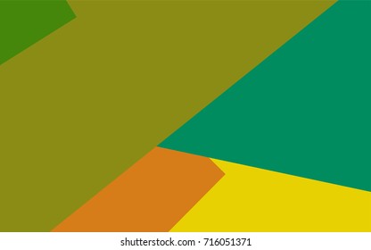Light Green, Yellow vector modern geometrical background. Abstract template. Geometric pattern in square style with gradient.