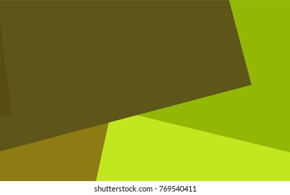 Light Green, Yellow vector modern geometrical background. Abstract template. Geometric pattern in square style with gradient.