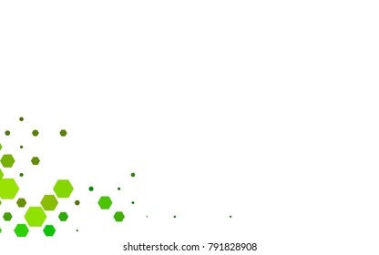 Light Green, Yellow vector modern geometrical abstract background. Texture, brand-new background. Geometric background in Origami style with gradient. 