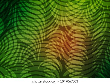 Light Green, Yellow vector natural elegant template. A completely new color illustration in doodle style. The doodle design can be used for your web site.