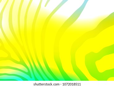 Light Green, Yellow vector natural abstract background. Modern geometrical abstract illustration with doodles. The template can be used as a background for cell phones.