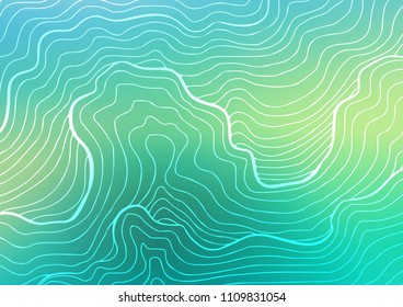 Light Green, Yellow vector natural elegant background. Creative illustration in blurred style with doodles and Zen tangles. The best blurred design for your business.