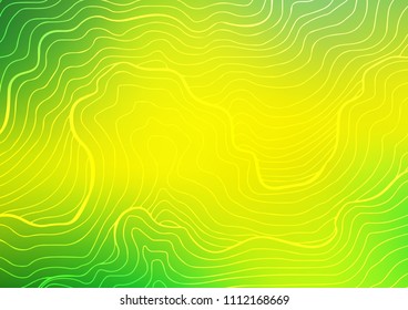 Light Green, Yellow vector natural elegant template. Ethnic elegant natural pattern with gradient. The textured pattern can be used for website.