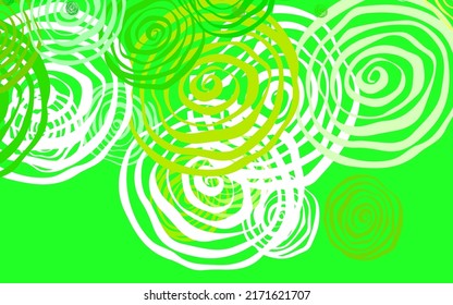 Verde claro, Rama natural del vector amarillo con rosas. Decoración de flores sobre fondo blanco. Una nueva textura para tu diseño de papel pintado.