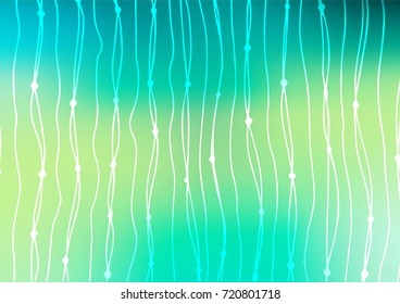 Light Green, Yellow vector natural elegant template. Geometric doodle illustration in Origami style with gradient. The best blurred design for your business.