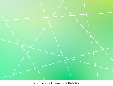 Light Green, Yellow vector natural elegant pattern. Decorative shining illustration with doodles on abstract template. Brand-new style for your business design.