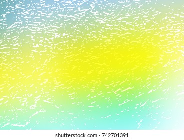 Light Green, Yellow vector natural abstract background. A completely new color illustration in doodle style. The completely new template can be used for your brand book.