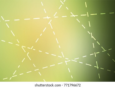 Light Green, Yellow vector natural elegant background. Ethnic elegant natural pattern with gradient. The best blurred design for your business.