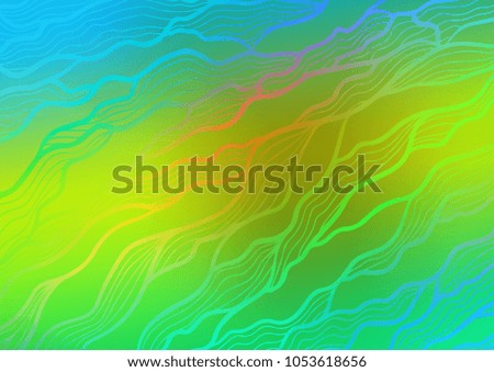 Light Green, Yellow vector natural elegant background. Sketchy hand drawn doodles on blurred background. A new texture for your design.