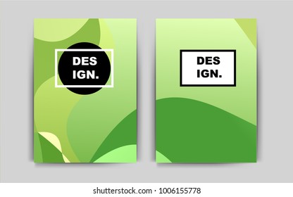 Light Green, Yellow vector pattern for posters. Glitter abstract design concept with text box. Pattern can be used as a template for calendars.