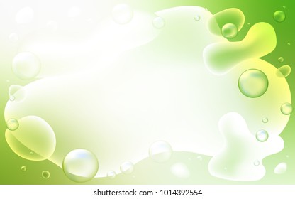 Light Green, Yellow vector pattern with lamp shapes. Creative geometric illustration in memphis style with gradient. A completely new memphis design for your business.