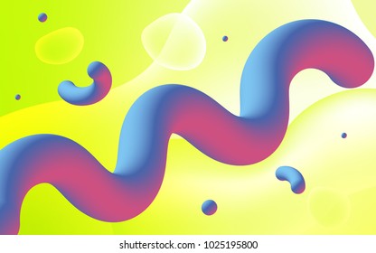 Light Green, Yellow vector pattern with curved circles. Shining illustration, which consist of blurred lines, circles. Pattern for your business design.