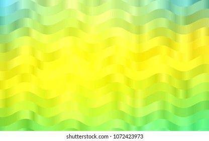 Light Green, Yellow vector pattern with lamp shapes. An elegant bright illustration with gradient. A completely new marble design for your business.