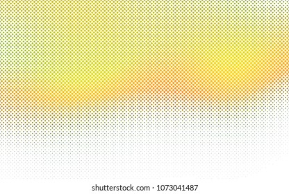 Light Green, Yellow vector  pattern with spheres. Beautiful colored illustration with blurred circles in nature style. The pattern can be used for beautiful websites.