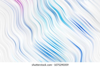 Light Green, Yellow vector pattern with curved circles. Brand-new colored illustration in marble style with gradient. Marble style for your business design.