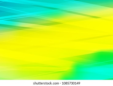Light Green, Yellow vector pattern with narrow lines. Modern geometrical abstract illustration with staves. The pattern can be used for websites.