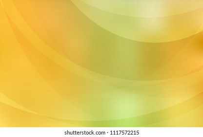 Light Green, Yellow vector pattern with lava shapes. A completely new color illustration in marble style. A completely new memphis design for your business.