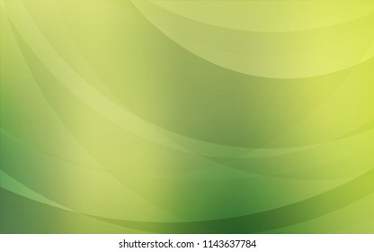 Light Green, Yellow vector pattern with lines, ovals. Creative geometric illustration in marble style with gradient. Marble design for your web site.