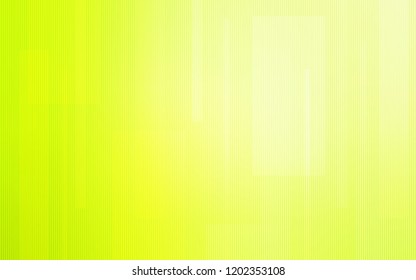Light Green, Yellow vector pattern with sharp lines. Glitter abstract illustration with colored sticks. Smart design for your business advert.