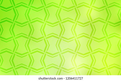Light Green, Yellow vector pattern with sharp lines. Blurred decorative design in simple style with lines. Smart design for your business advert.