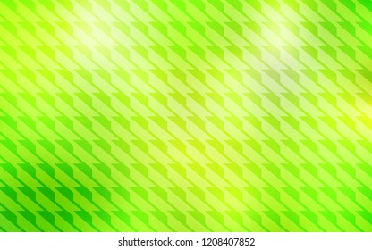 Light Green, Yellow vector pattern with sharp lines. Modern geometrical abstract illustration with Lines. Pattern for ad, booklets, leaflets.
