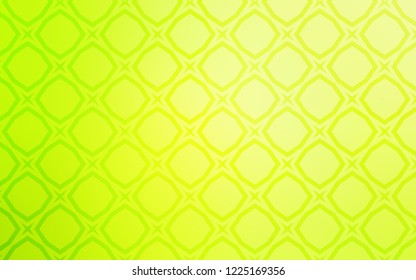 Light Green, Yellow vector pattern with christmas stars. Glitter abstract illustration with colored stars. Smart design for your business advert.