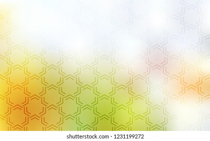 Light Green, Yellow vector pattern with sharp lines. Glitter abstract illustration with colored sticks. Best design for your ad, poster, banner.