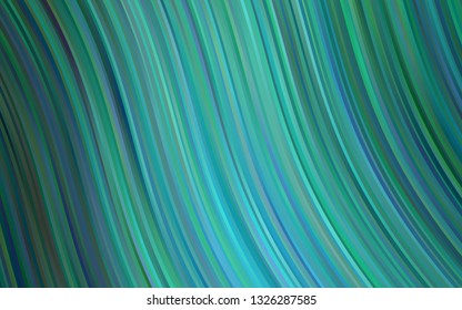 Light Green, Yellow vector pattern with bubble shapes. A sample with blurred bubble shapes. New composition for your brand book.