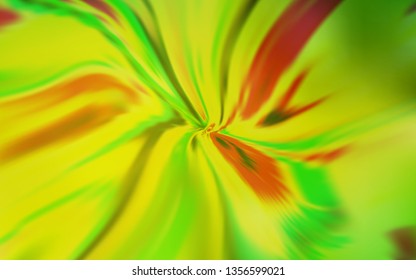 Light Green, Yellow vector pattern with lines. Shining colorful illustration in simple style. New composition for your brand book.