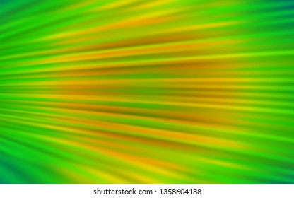 Light Green, Yellow vector pattern with sharp lines. Modern geometrical abstract illustration with Lines. Best design for your ad, poster, banner.