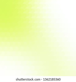 Light Green, Yellow vector pattern with lines. Geometric abstract illustration with blurred lines. Pattern for ads, commercials.