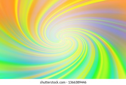 Light Green, Yellow vector pattern with wry lines. An elegant bright illustration with gradient. Abstract design for your web site.