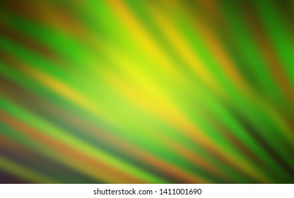 Light Green, Yellow vector pattern with sharp lines. Glitter abstract illustration with colorful sticks. Pattern for your busines websites.