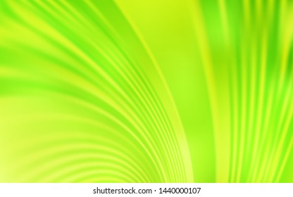 Light Green, Yellow vector pattern with lines. Colorful illustration in simple style with gradient. Brand new design for your ads, poster, banner.